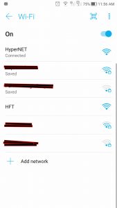 Wireless Network List